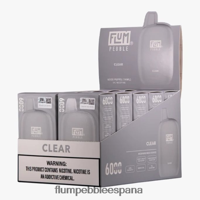 FLUM PEBBLES 6000 inhalaciones 10 paquetes claro 4T66NJ23 FLUM PEBBLE vape españa