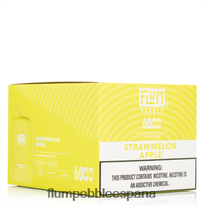 FLUM PEBBLES 6000 inhalaciones 10 paquetes manzana melón 4T66NJ79 FLUM PEBBLE vape price