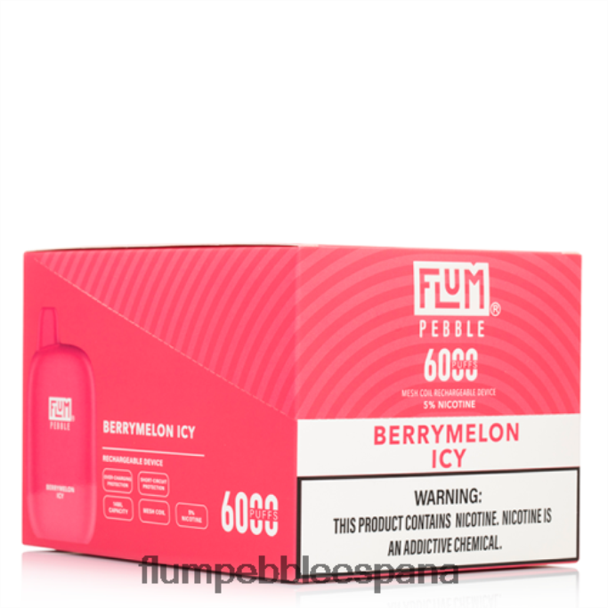 FLUM PEBBLES 6000 inhalaciones 10 paquetes melón helado 4T66NJ8 FLUM PEBBLE vape review