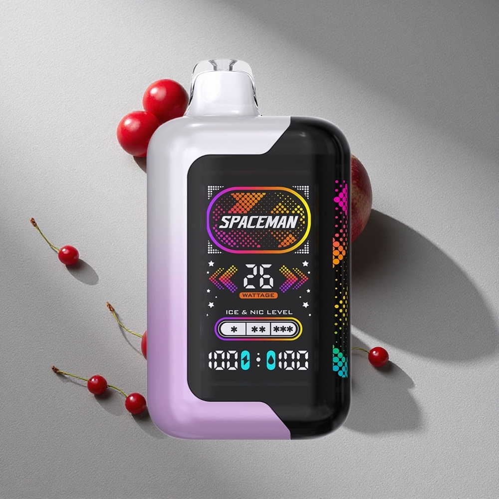 Cereza Granada SMOK SPACEMAN SP40000 Vape Desechable 40000 Puffs Pantalla LED 2.28" Cereza Granada SMOK SPACEMAN SP40000 Vape Desechable 40000 Puffs Pantalla LED 2.28"