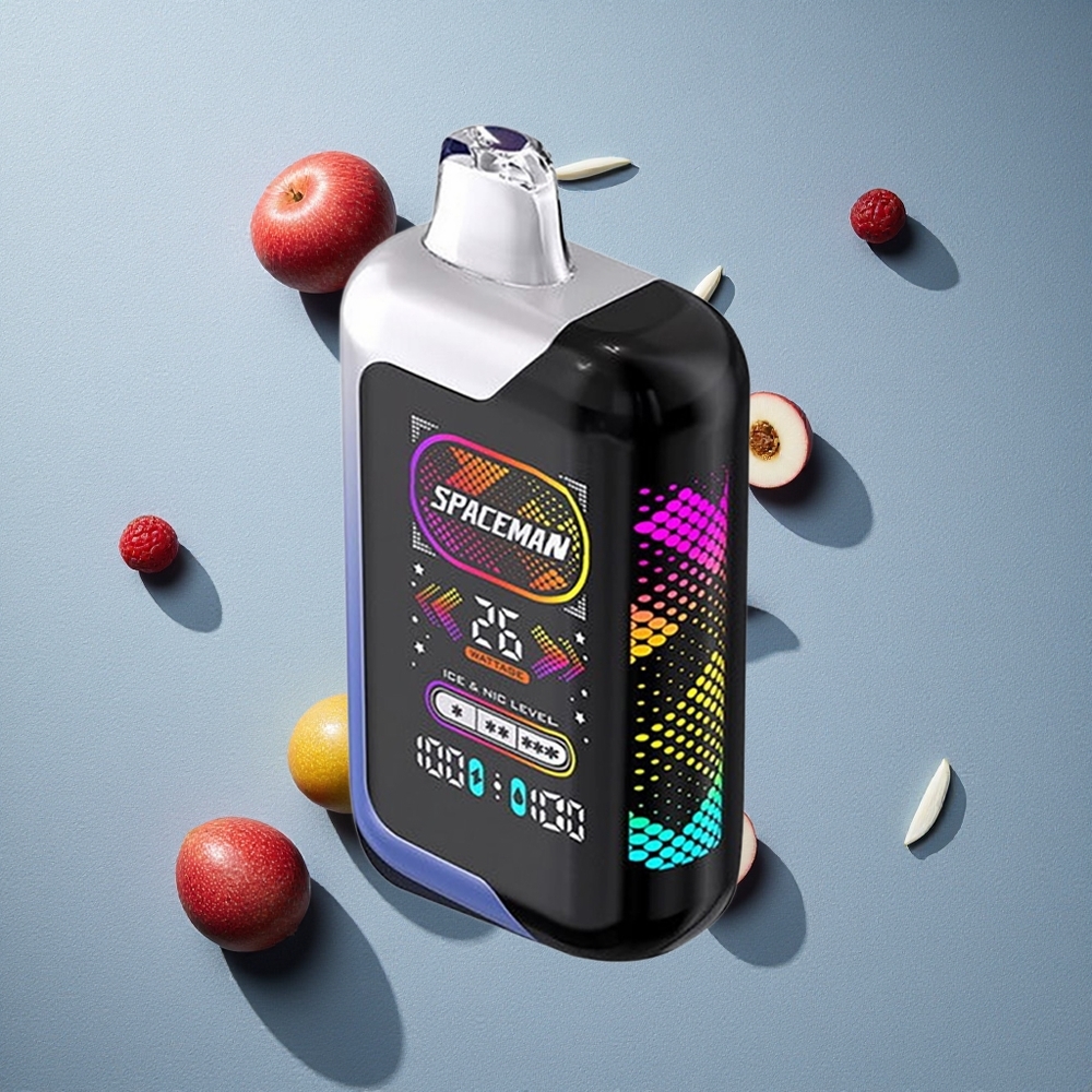 Frambuesa Azul Hielo SMOK SPACEMAN SP40000 Vape Desechable 40000 Puffs Pantalla LED 2.28\"