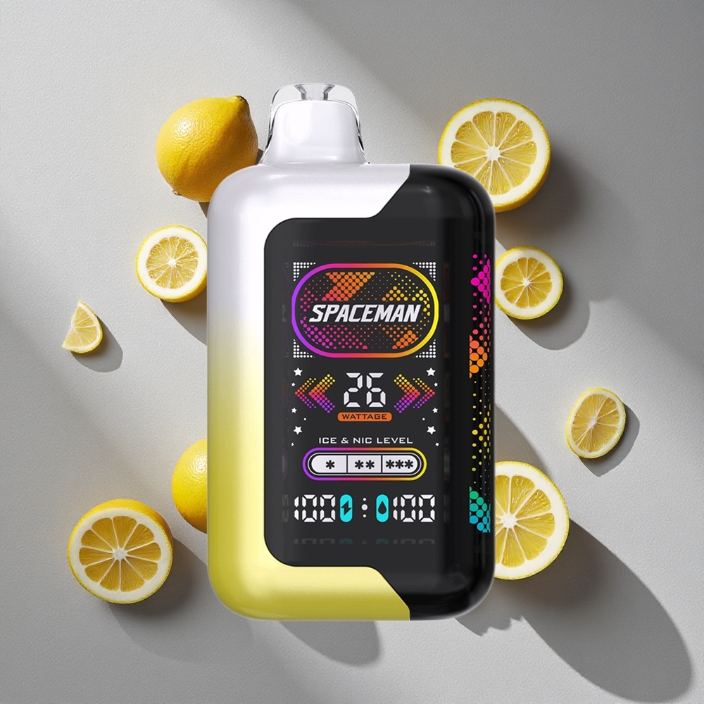 Limón Pop SMOK SPACEMAN SP40000 Vape Desechable con 20ml de Líquido y Pantalla LED de 2.28" Limón Pop SMOK SPACEMAN SP40000 Vape Desechable con 20ml de Líquido y Pantalla LED de 2.28"