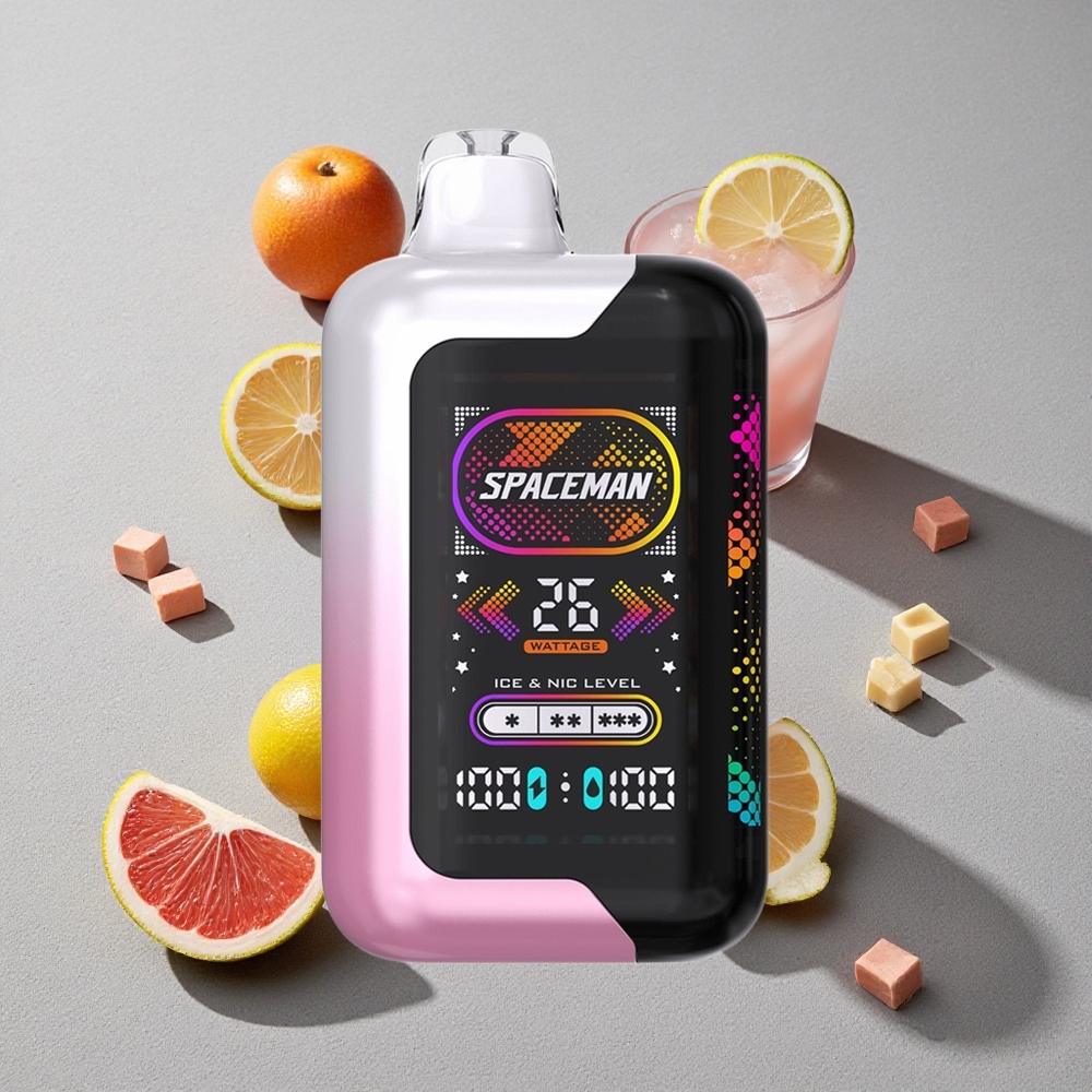 Limón Rosa SMOK SPACEMAN SP40000 Vape Desechable 40000 Puffs Pantalla LED 2.28" Limón Rosa SMOK SPACEMAN SP40000 Vape Desechable 40000 Puffs Pantalla LED 2.28"