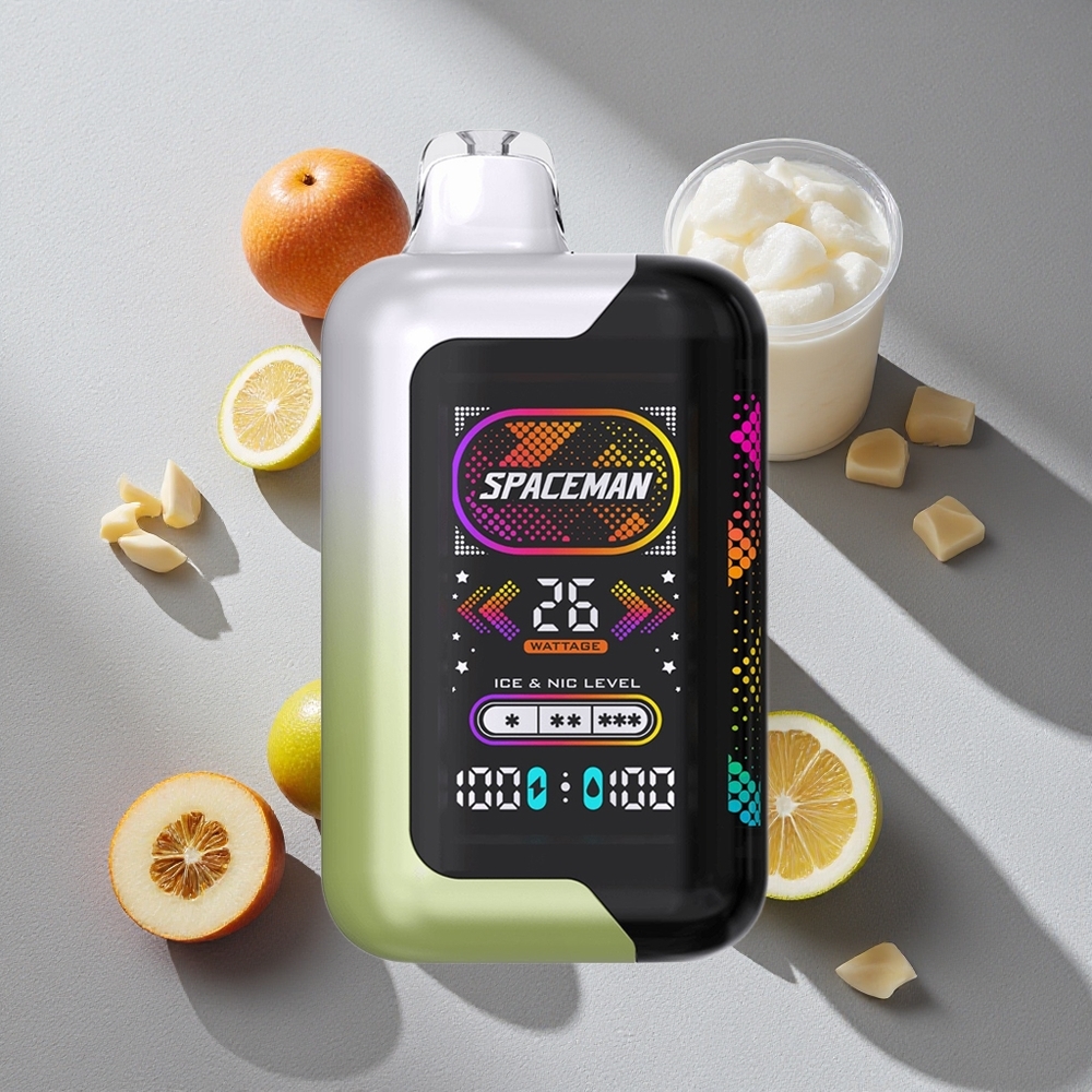 Uva Blanca Hielo SMOK SPACEMAN SP40000 Vape Desechable 40000 Puffs Pantalla LED 2.28" Uva Blanca Hielo SMOK SPACEMAN SP40000 Vape Desechable 40000 Puffs Pantalla LED 2.28"