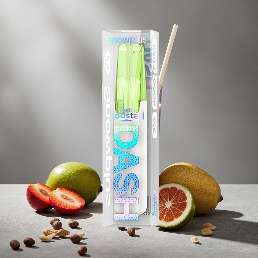 Batido de Matcha Snowplus Dash Dispositivo Desechable 4000 Puffs con Atomizador Cerámico y 7.5 ml de Líquido