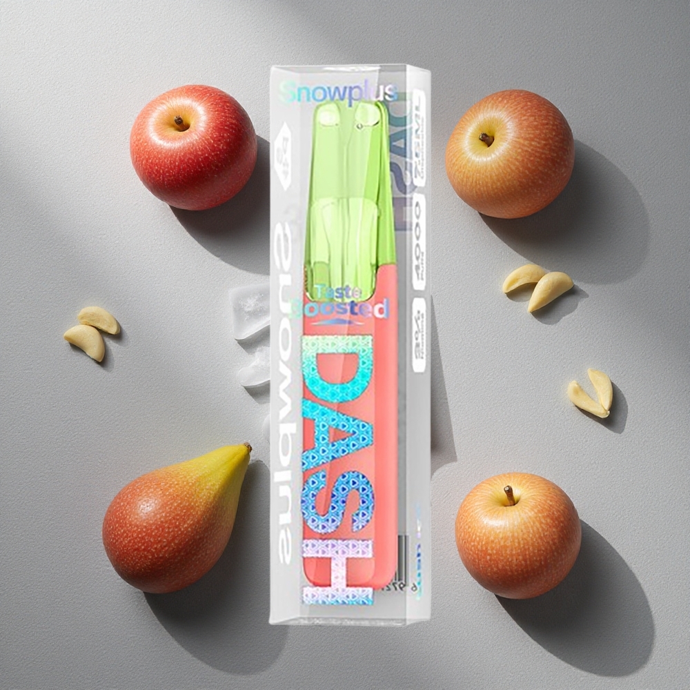 Hielo Exuberante Snowplus Dash 4000 Puffs Dispositivo Desechable con Batería de 530 mAh