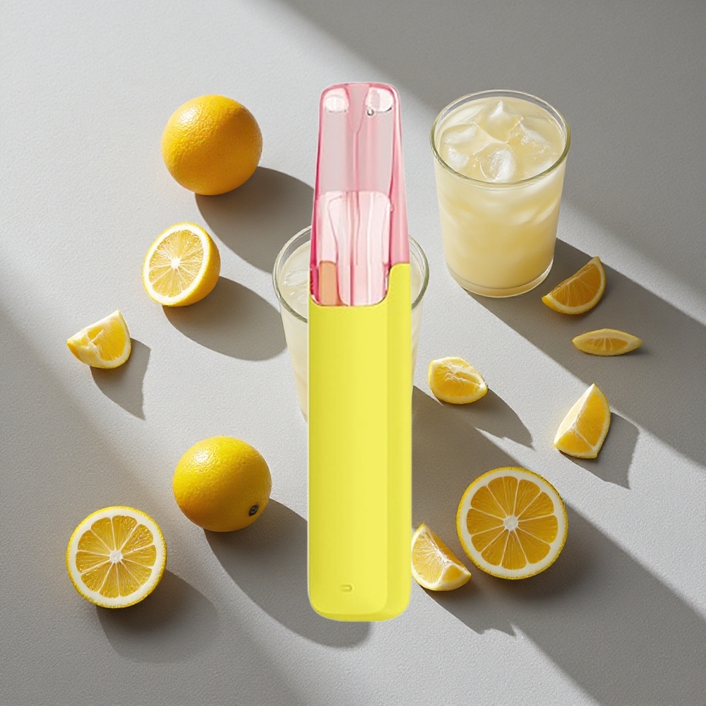 Té Helado de Limón Snowplus Dash 4000 Puffs Dispositivo Desechable con Atomizador Cerámico y 7.5 ml de Líquido