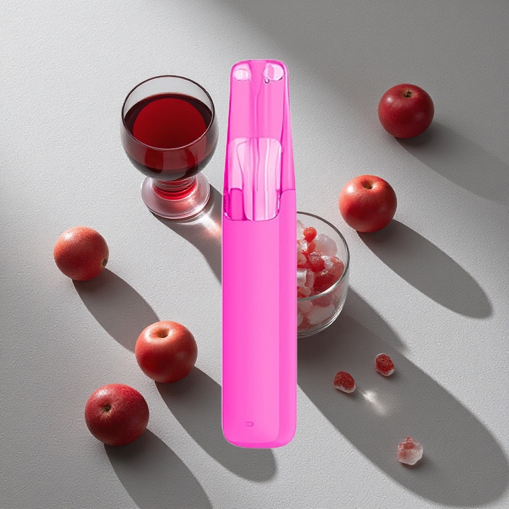 Vino Tinto Helado Snowplus Dash 4000 Puffs Dispositivo Desechable con Atomizador Cerámico y 7.5 ml de Líquido