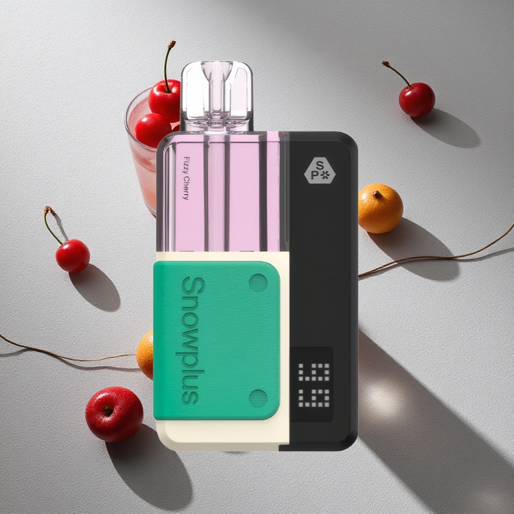 Cereza Efervescente Snowplus Swift Pod Kit 15000 Puffs con Batería Reutilizable y Recambio de 2+10 ml
