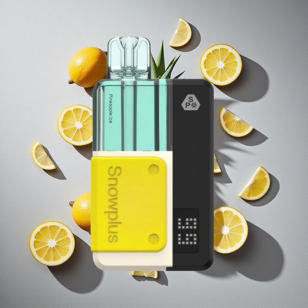Piña Helada Snowplus Swift Kit Pod 15000 Puffs Atomizador Dual Mesh y Batería 1000 mAh