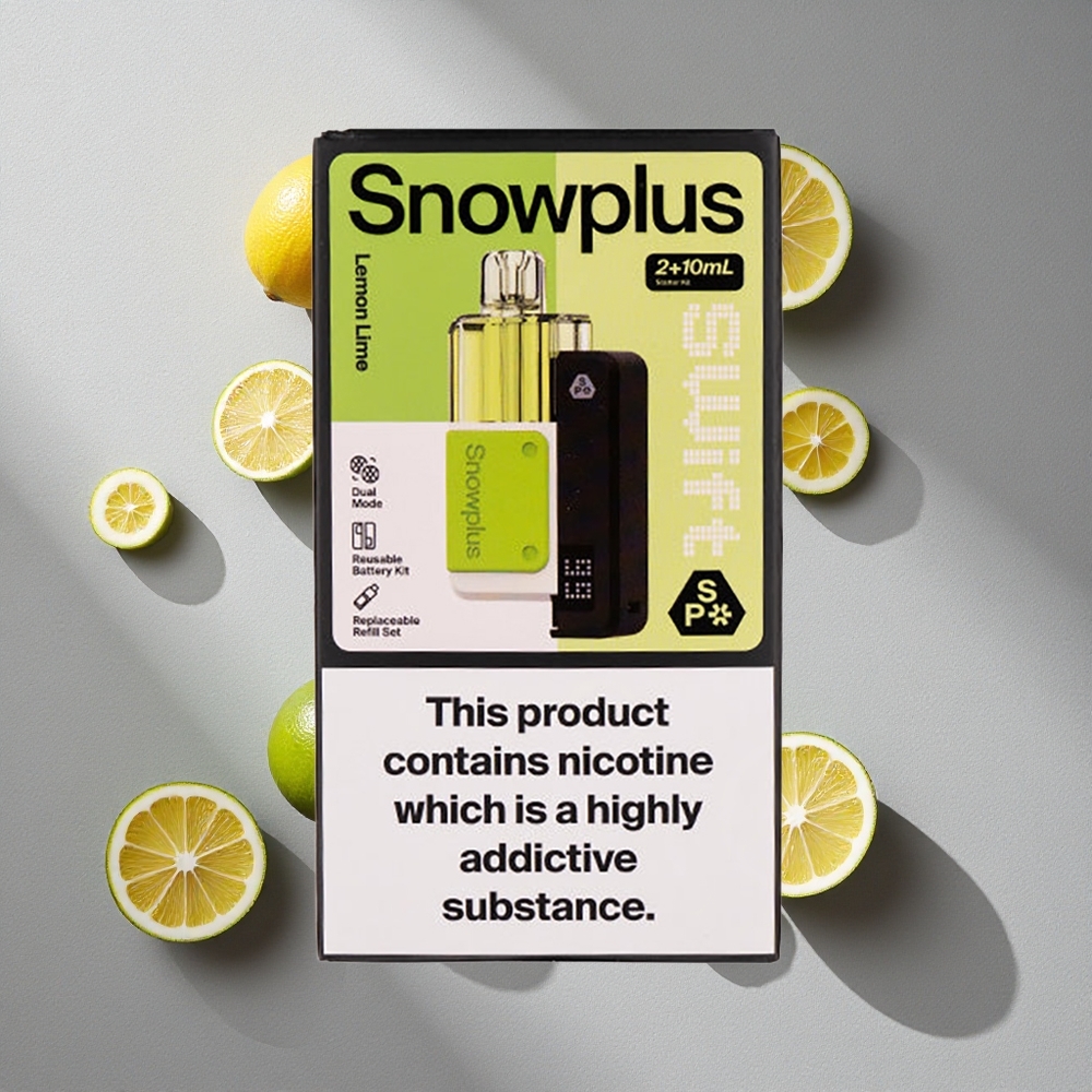 Limón Lima Snowplus Swift 5000 Puffs Kit de Pod Prellenado 1000 mAh Dual Mesh