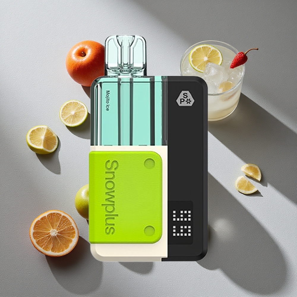 Mojito Helado Snowplus Swift 5000 Puffs Kit de Pods Prellenados con Batería de 1000 mAh