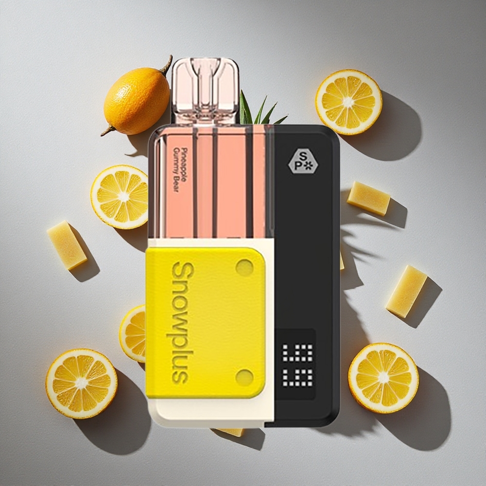 Osito de Gominola Piña Snowplus Swift 5000 Puffs Kit de Pod Prellenado con Batería de 1000 mAh y Atomizador Dual Mesh