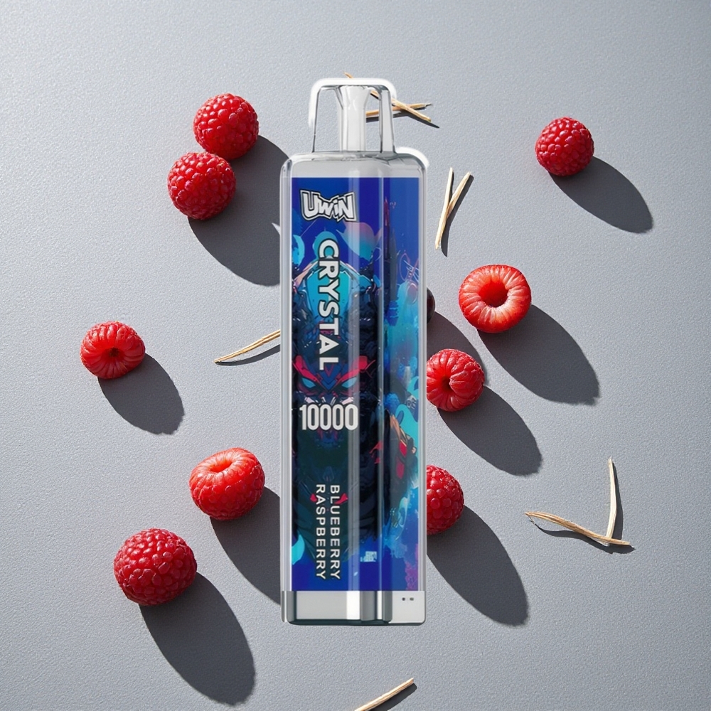 Arándano Frambuesa Uwin Crystal 10000 Puffs 18ml RGB