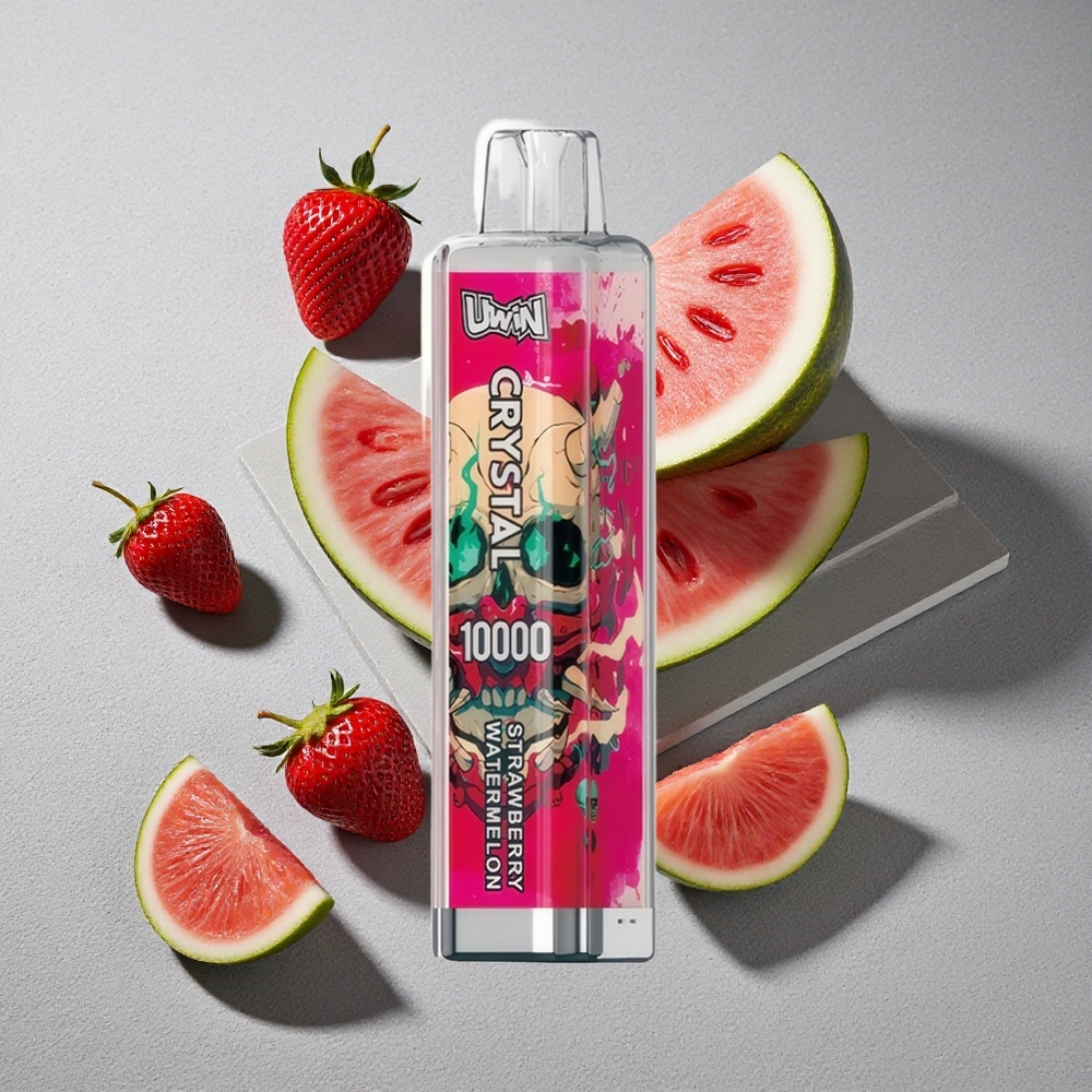 Fresa Sandía Uwin Crystal 10000 Puffs 18ml RGB