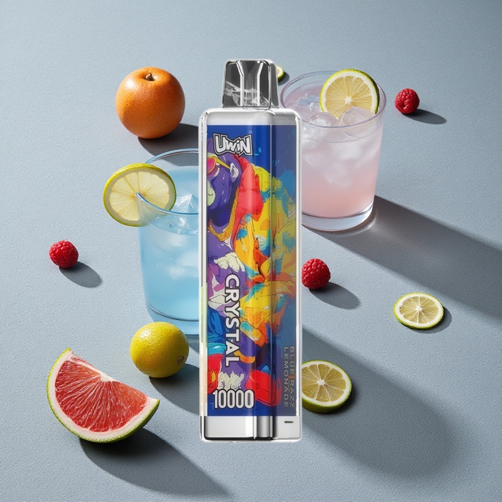 Limón Frambuesa Azul Uwin Crystal 10000 Puffs 18ml RGB