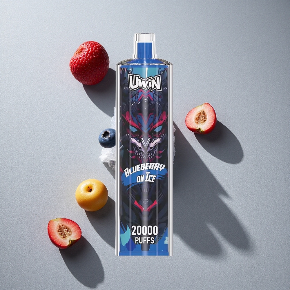 Arándano Helado Uwin Shisha Crystal 20000 Puffs Tipo-C Recargable