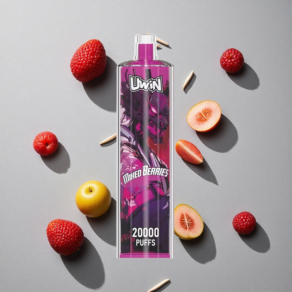 Frutos del Bosque Uwin Shisha Hookah Crystal 20000 Puffs Capacidad 22ml