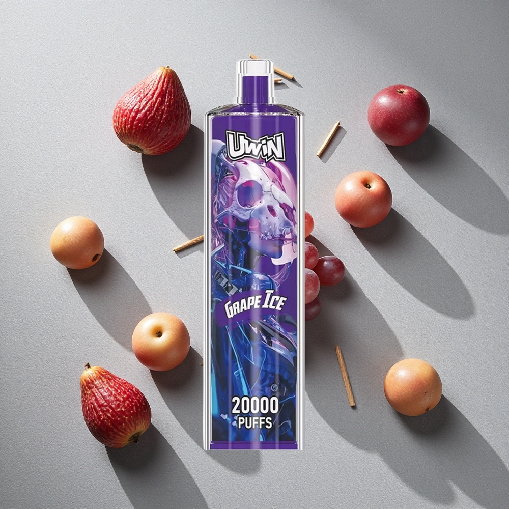Uva Hielo Uwin Shisha Hookah Crystal 20000 Puffs 22ml Recargable