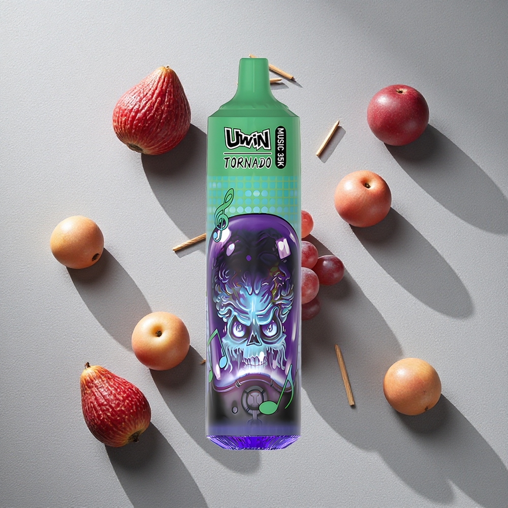 Uva Hielo Uwin Tornado 35K Desechable con 35000 Puffs y Batería Recargable 600mAh